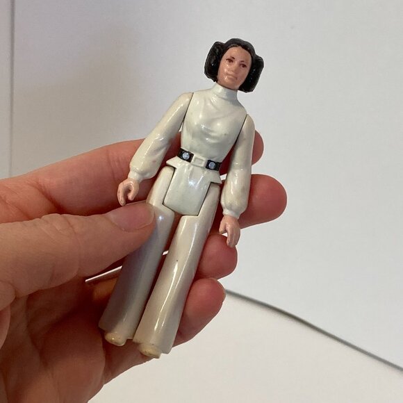Vintage Star Wars Figure Princess Leia 1977 GMFGI Kenner Original Hong Kong - Picture 10 of 10